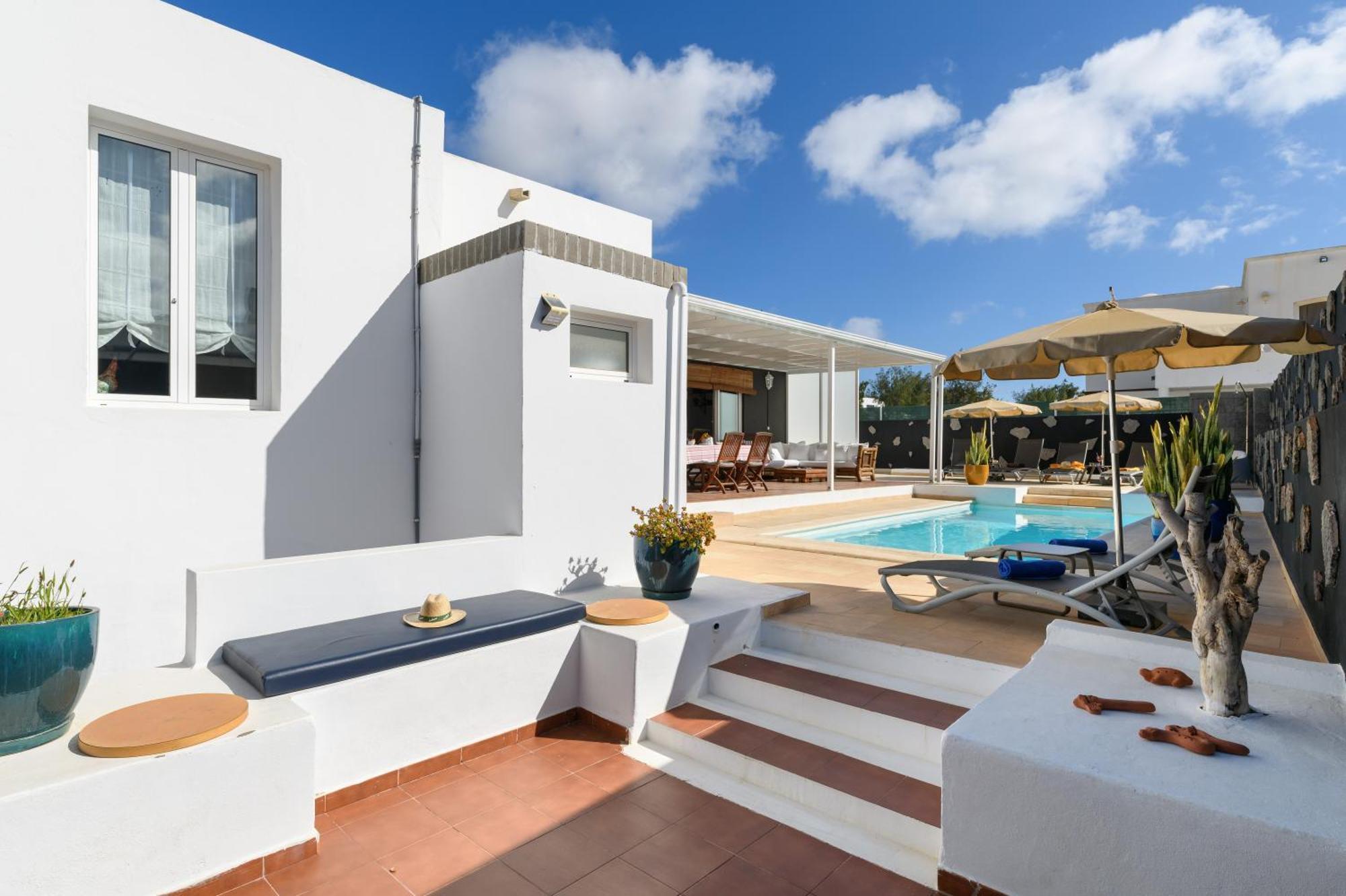 Villa Golf Lanzarote Costa Teguise Bagian luar foto