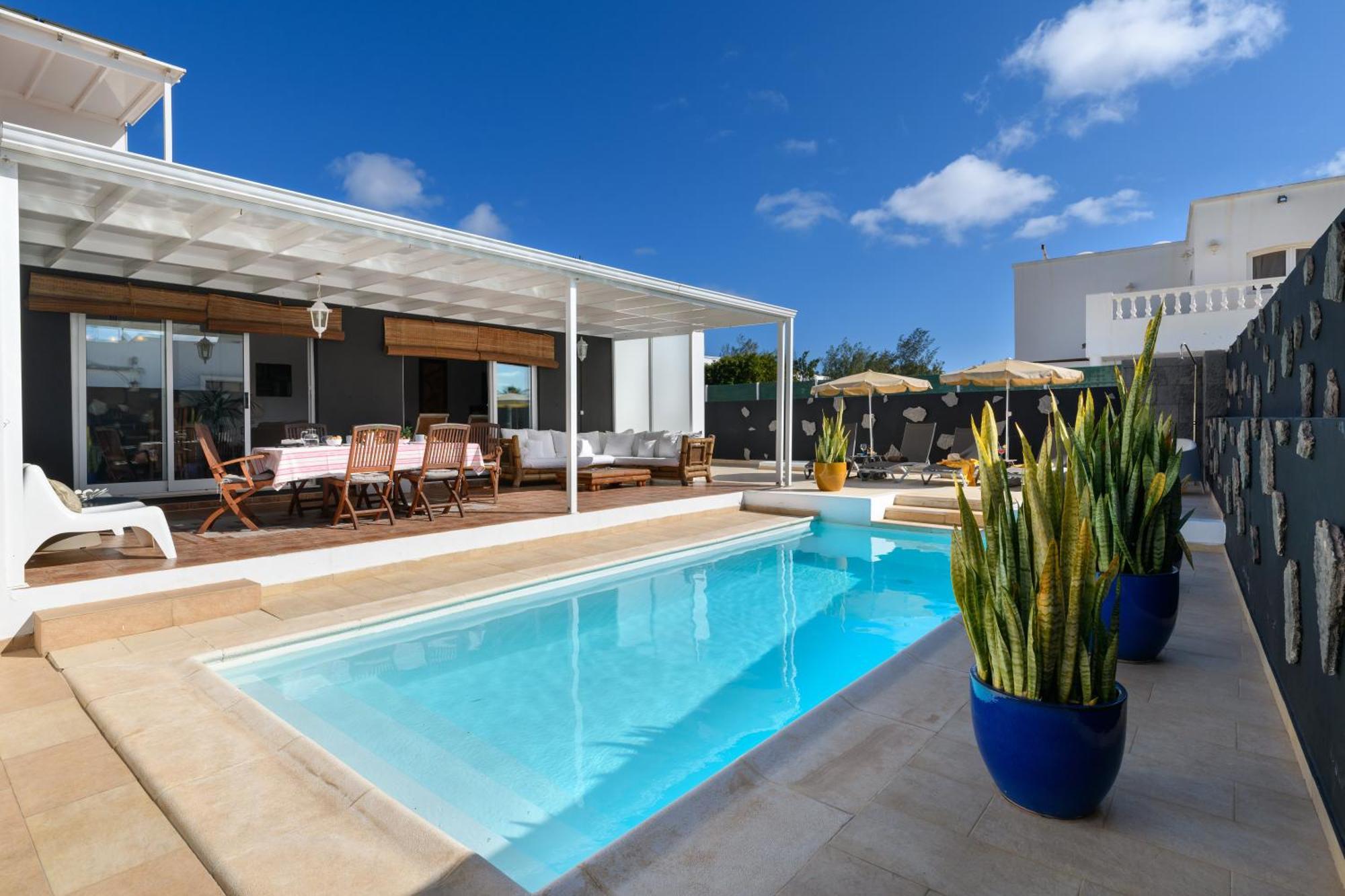 Villa Golf Lanzarote Costa Teguise Bagian luar foto