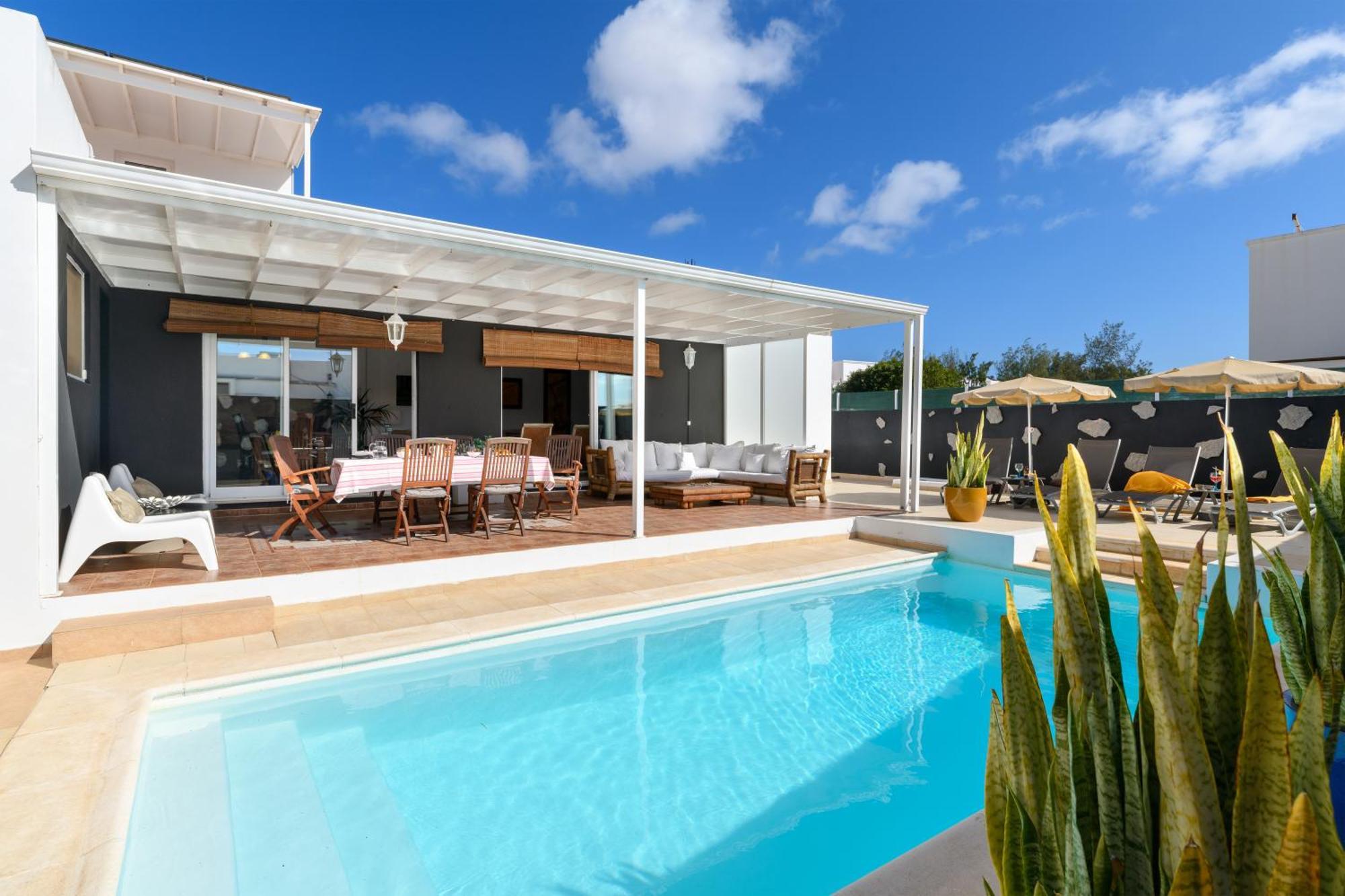 Villa Golf Lanzarote Costa Teguise Bagian luar foto