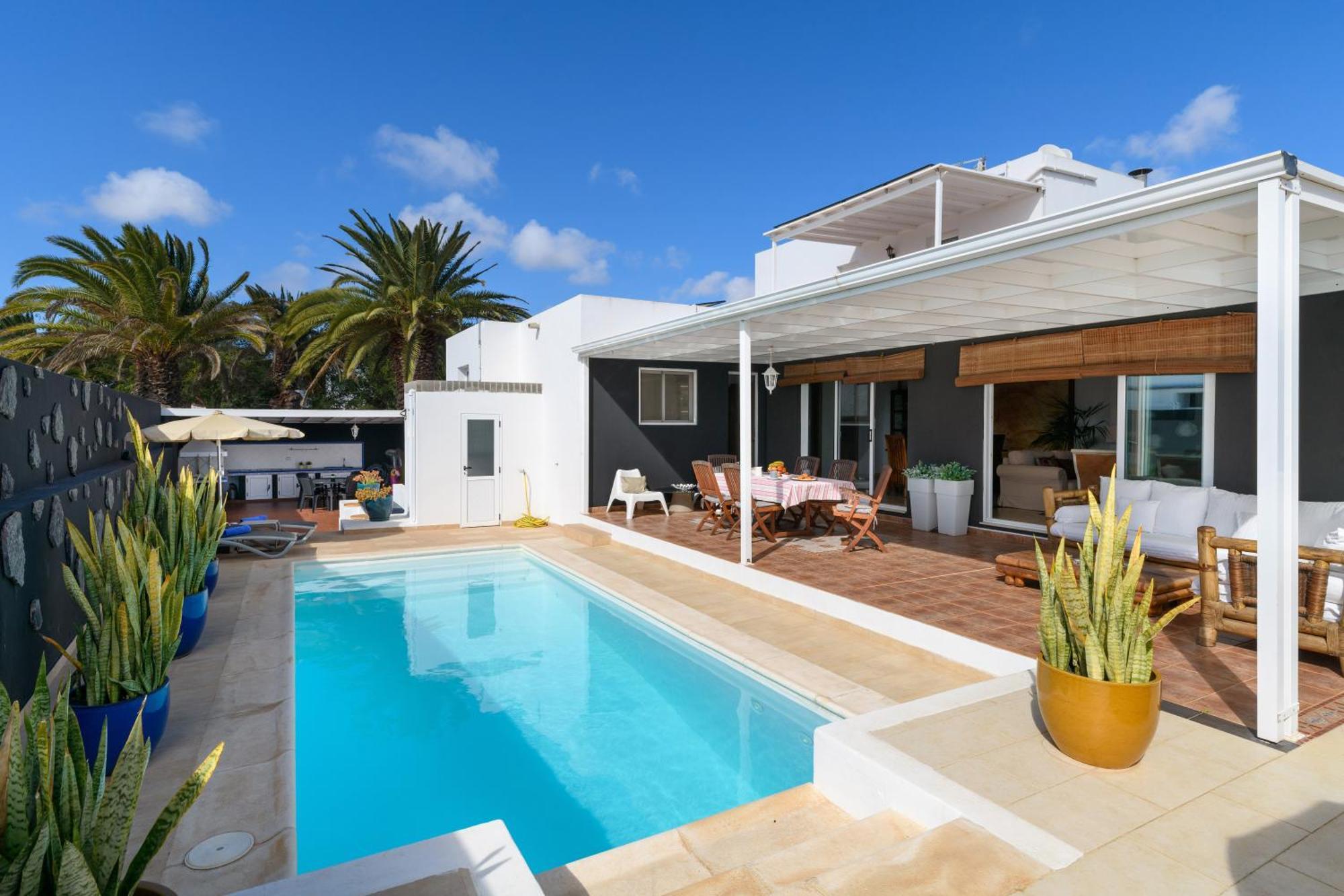 Villa Golf Lanzarote Costa Teguise Bagian luar foto