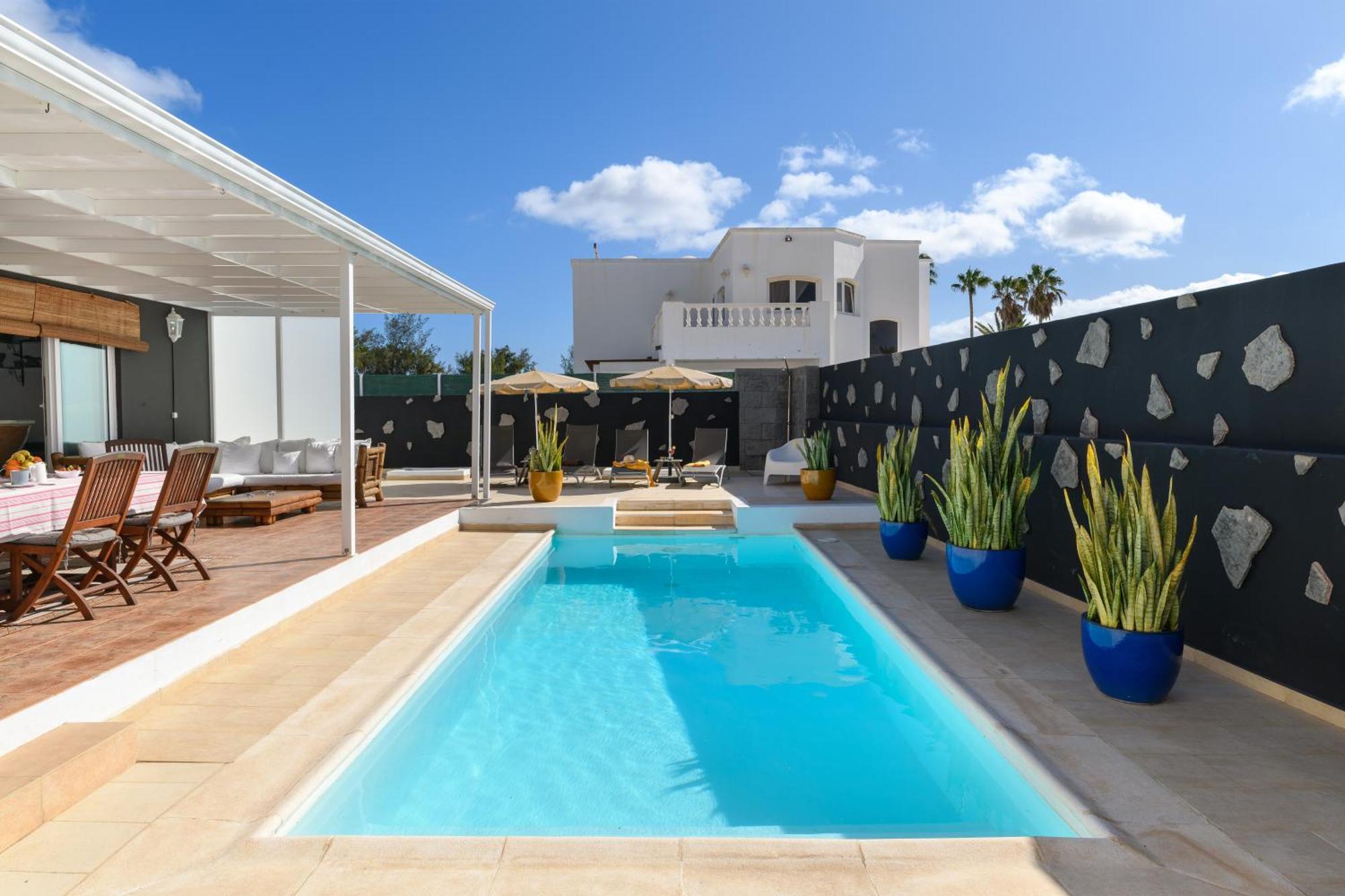 Villa Golf Lanzarote Costa Teguise Bagian luar foto