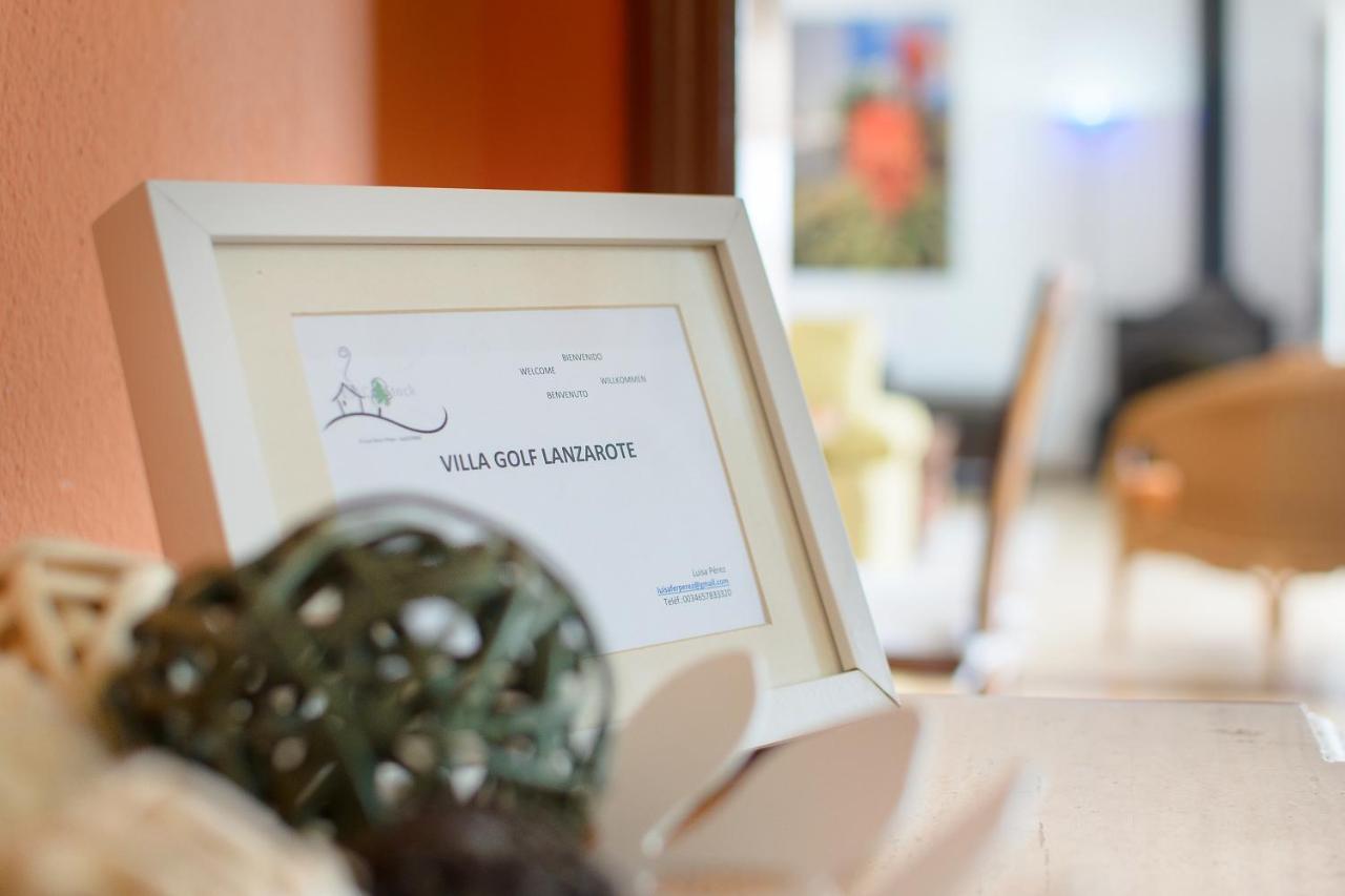 Villa Golf Lanzarote Costa Teguise Bagian luar foto